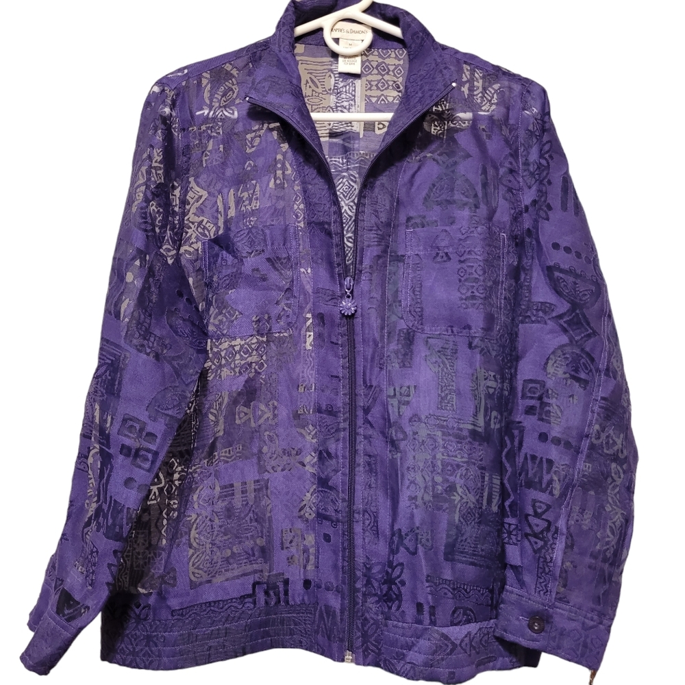 Womens Purple Blouse